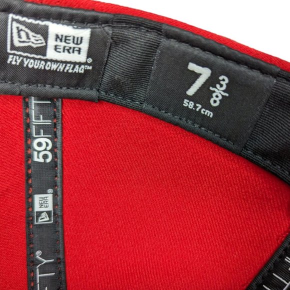 New Era MLB St Louis Cardinals 2013 World Series On Field Cap Size 7 3/8 - Picture 11 of 13